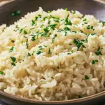 Garlic Parmesan Rice