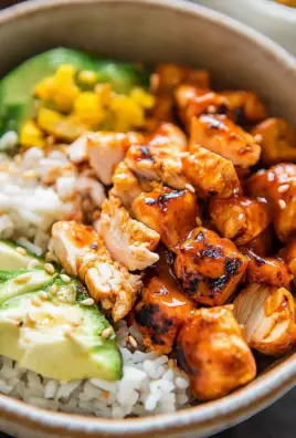 Hot Honey Chicken Bowls
