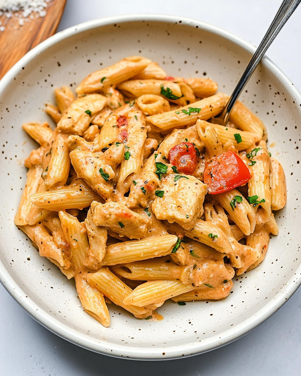 Cashew Cream Cajun Chicken Pasta