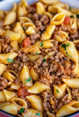 Cheesy Taco Pasta