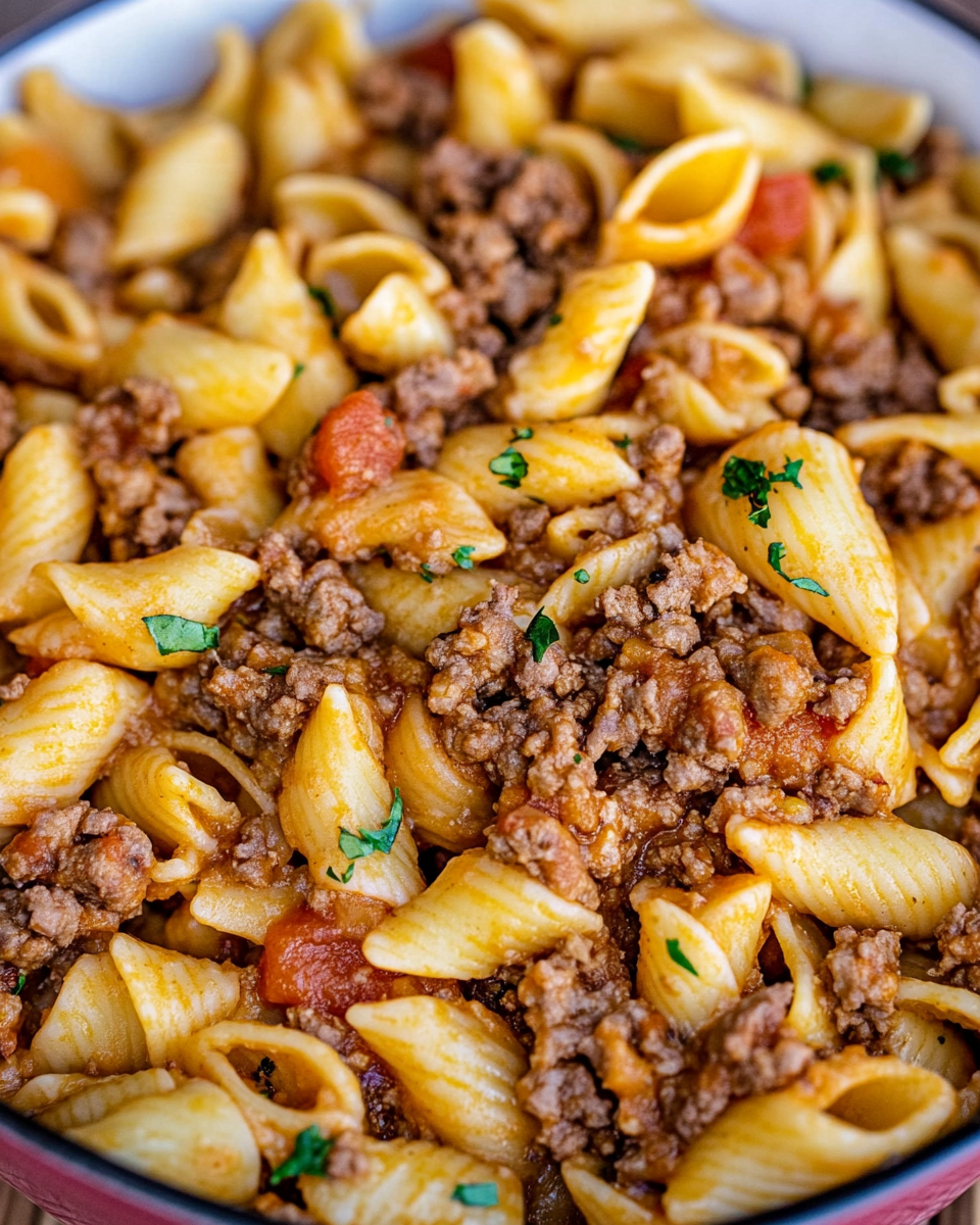 Cheesy Taco Pasta
