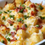 Chicken Bacon Ranch Tater Tot Casserole