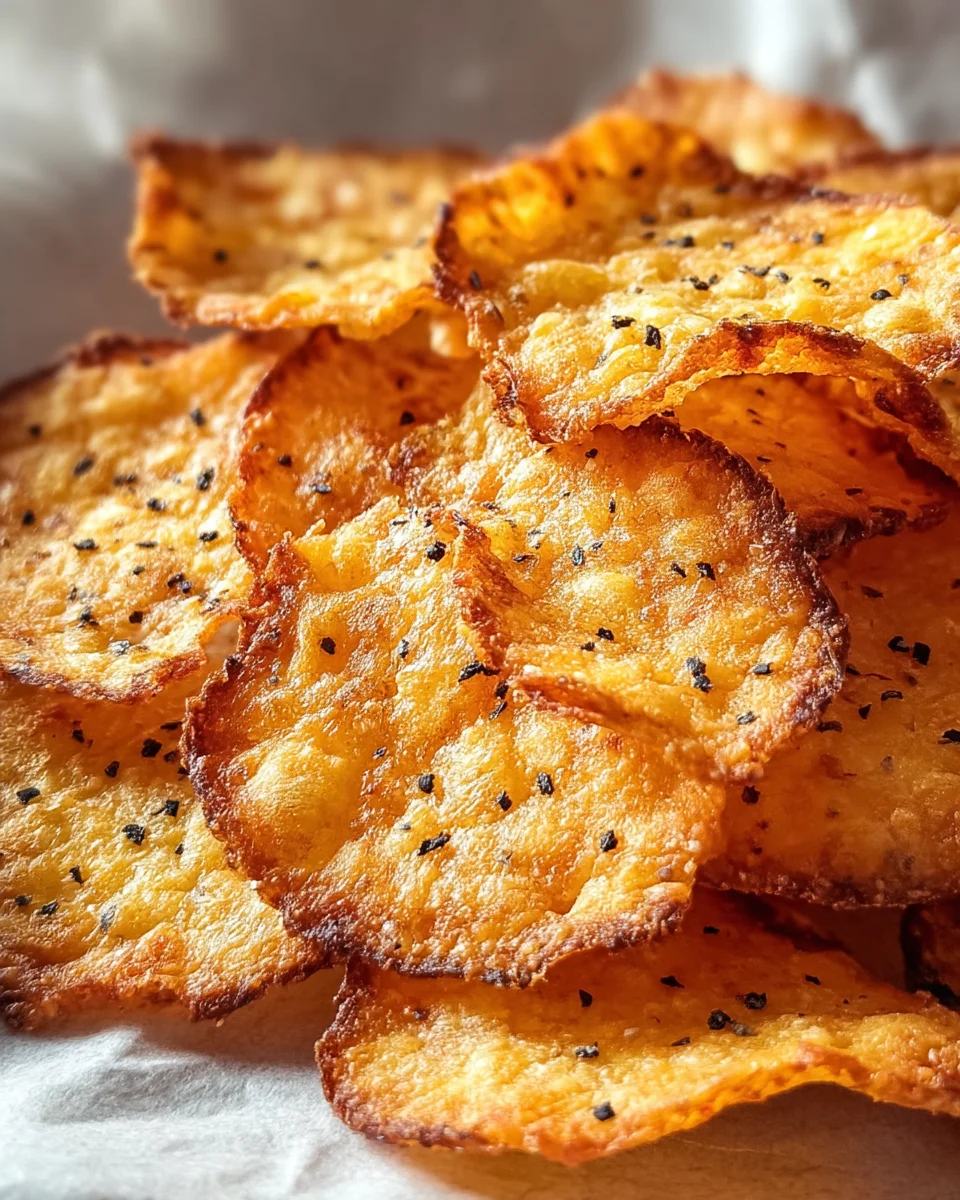 1 Ingredient Cottage Cheese Chips