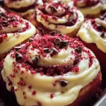 Red Velvet Cinnamon Rolls