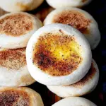 Homemade Sourdough English Muffins