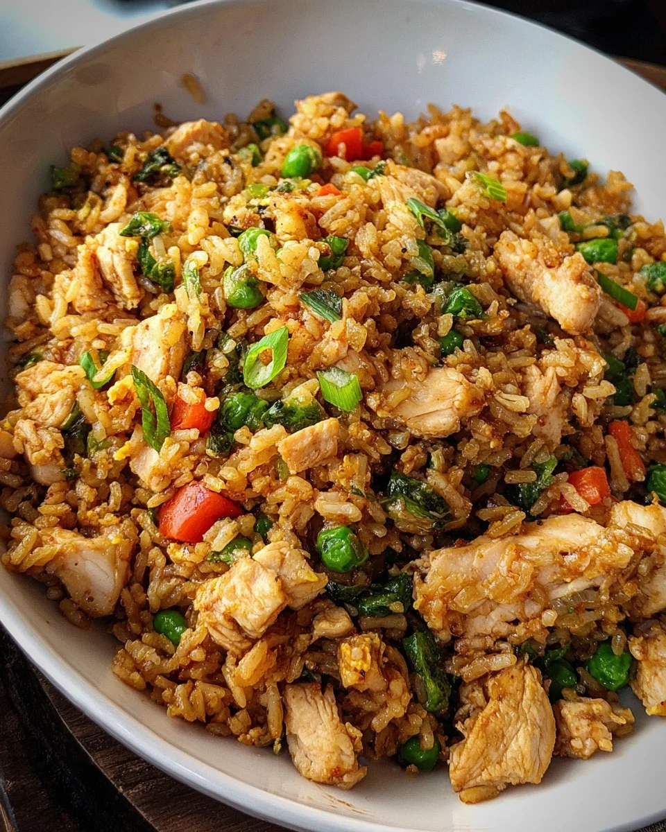 Restaurant-Style Chicken Fried Rice
